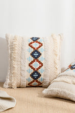 Load image into Gallery viewer, 2 Picks Embroidered Fringe Detail Pillow Cover
