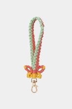 Load image into Gallery viewer, Butterfly Shape Macrame Key Chain
