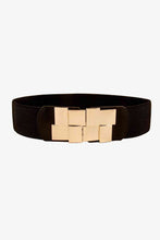 Load image into Gallery viewer, Geometric Buckle Elastic Wide Belt
