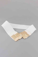 Load image into Gallery viewer, Geometric Buckle Elastic Wide Belt
