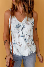Load image into Gallery viewer, Printed V-Neck Adjustable Strap Cami Top
