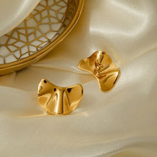 Load image into Gallery viewer, Irregular 18K Gold-Plated Earrings
