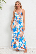 Load image into Gallery viewer, Printed Surplice Maxi Cami Dress

