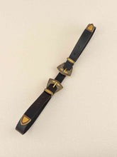 Load image into Gallery viewer, Double Buckle PU Leather Belt

