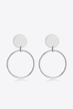 Load image into Gallery viewer, Gold-Plated Stainless Steel Drop Earrings

