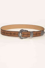 Load image into Gallery viewer, Patterned PU Leather Belt
