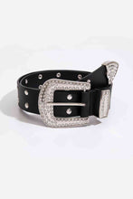Load image into Gallery viewer, Double Row Studded PU Leather Belt
