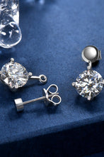 Load image into Gallery viewer, Adored 4 Carat Moissanite Drop Earrings
