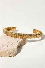 Load image into Gallery viewer, Star, Sun, and Moon Open Bracelet
