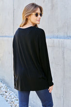 Load image into Gallery viewer, Basic Bae Full Size V-Neck Long Sleeve Top
