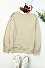 Load image into Gallery viewer, Drop Shoulder Ribbed Trim Sweatshirt

