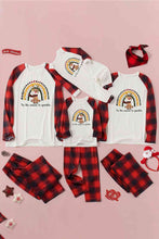 Load image into Gallery viewer, Graphic Plaid Long Sleeve Jumpsuit
