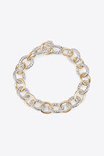 Load image into Gallery viewer, Two-Tone Twisted Bracelet
