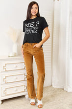 Load image into Gallery viewer, Simply Love Letter Graphic Round Neck T-Shirt
