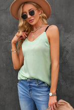 Load image into Gallery viewer, Contrast Spliced Lace Cami
