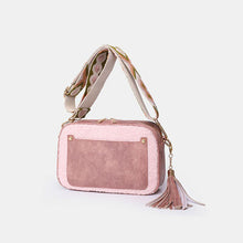 Load image into Gallery viewer, Fuzzy Tassel PU Leather Crossbody Bag
