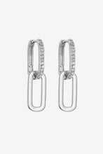 Load image into Gallery viewer, Cubic Zirconia Link Earrings
