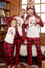 Load image into Gallery viewer, MERRY CHRISTMAS Graphic Top and Plaid Pants Set
