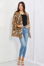 Load image into Gallery viewer, Melody Wild Muse Full Size Animal Print Kimono in Camel
