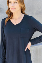 Load image into Gallery viewer, Basic Bae Full Size V-Neck Long Sleeve Top

