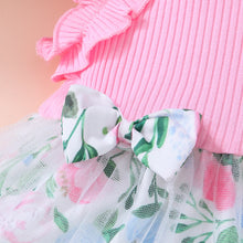 Load image into Gallery viewer, Baby Girl Floral Bow Detail Dress
