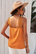 Load image into Gallery viewer, Spliced Lace Plunge Tank
