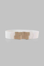 Load image into Gallery viewer, Geometric Buckle Elastic Wide Belt
