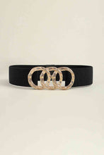 Load image into Gallery viewer, Zinc Alloy Buckle Elastic Wide Belt
