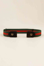Load image into Gallery viewer, PU Elastic Snap Closure Belt
