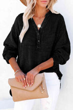 Load image into Gallery viewer, Buttoned Long Sleeve Blouse
