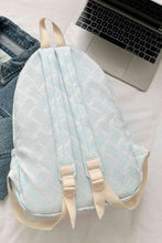 Load image into Gallery viewer, Printed Polyester Large Backpack (Fluffy Ball Included)
