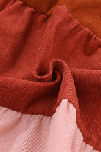 Load image into Gallery viewer, Color Block Square Neck Tiered Dress
