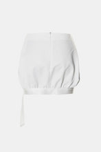 Load image into Gallery viewer, High Waist Buckle Detail Zip-Back Skirt with Pocket

