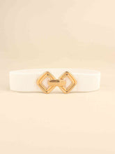 Load image into Gallery viewer, Geometric Buckle Elastic Wide Belt
