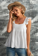 Load image into Gallery viewer, Ruffled Square Neck Babydoll Blouse
