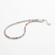 Load image into Gallery viewer, Inlaid Zircon 925 Sterling Silver Bracelet
