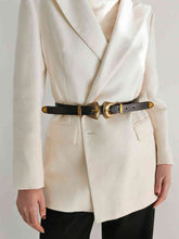 Load image into Gallery viewer, Double Buckle PU Leather Belt

