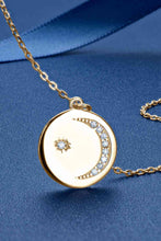 Load image into Gallery viewer, Moissanite Round Pendant Necklace
