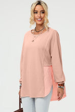 Load image into Gallery viewer, Curved Hem Dolman Sleeve Top

