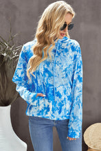 Load image into Gallery viewer, Tie-Dye Drawstring Hoodie with Pocket

