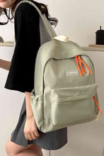 Load image into Gallery viewer, Nylon Large Backpack
