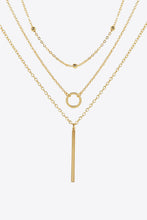 Load image into Gallery viewer, Basic Three-Piece Chain Necklace Set
