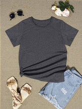 Load image into Gallery viewer, Round Neck Short Sleeve T-Shirt
