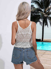 Load image into Gallery viewer, Spaghetti Strap Scoop Neck Knit Cami
