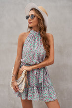 Load image into Gallery viewer, Floral Halter Dress
