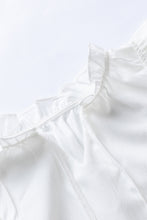 Load image into Gallery viewer, Ruffle Shoulder Tie-Neck Tiered Dress
