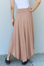 Load image into Gallery viewer, Ninexis First Choice High Waisted Flare Maxi Skirt in Camel
