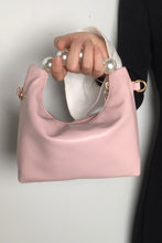 Load image into Gallery viewer, PU Leather Pearl Handbag
