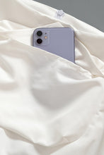 Load image into Gallery viewer, High Waist Buckle Detail Zip-Back Skirt with Pocket
