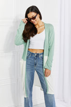 Load image into Gallery viewer, Culture Code Until You Came Color Block Duster Cardigan
